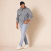 imageAmazon Essentials Mens Pullover Sweatshirt Hoodie Big ampamp Tall Options AvailableGrey Heather