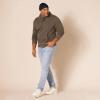 imageAmazon Essentials Mens Pullover Sweatshirt Hoodie Big ampamp Tall Options AvailableMedium Brown