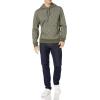 imageAmazon Essentials Mens Pullover Sweatshirt Hoodie Big ampamp Tall Options AvailableOlive Space Dye