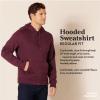 imageAmazon Essentials Mens Pullover Sweatshirt Hoodie Big ampamp Tall Options AvailableOlive Space Dye