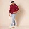 imageAmazon Essentials Mens Pullover Sweatshirt Hoodie Big ampamp Tall Options AvailableRed