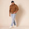 imageAmazon Essentials Mens Pullover Sweatshirt Hoodie Big ampamp Tall Options AvailableToffee Brown