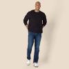 imageAmazon Essentials Mens RegularFit Crewneck TShirts LongSleeveBlack