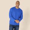 imageAmazon Essentials Mens RegularFit Crewneck TShirts LongSleeveBright Blue