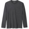imageAmazon Essentials Mens RegularFit Crewneck TShirts LongSleeveCharcoal Heather