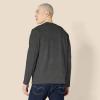 imageAmazon Essentials Mens RegularFit Crewneck TShirts LongSleeveCharcoal Heather