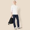 imageAmazon Essentials Mens RegularFit Crewneck TShirts LongSleeveOatmeal Heather