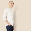 imageAmazon Essentials Mens RegularFit Crewneck TShirts LongSleeveOatmeal Heather
