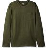 imageAmazon Essentials Mens RegularFit Crewneck TShirts LongSleeveOlive Heather