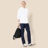 imageAmazon Essentials Mens RegularFit Crewneck TShirts LongSleeveWhite