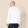 imageAmazon Essentials Mens RegularFit Crewneck TShirts LongSleeveWhite