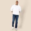 imageAmazon Essentials Mens RegularFit Crewneck TShirts LongSleeveWhite