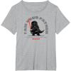 imageAmazon Essentials Mens Standing Darth Vader I Am Your Father TShirt Black SmallHeather Grey