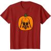 imageAmazon Essentials Star Wars Darth Vader Halloween Pumpkin Jack OLantern TShirtCranberry Red