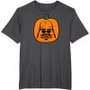 imageAmazon Essentials Star Wars Darth Vader Halloween Pumpkin Jack OLantern TShirtDark Heather Grey