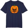 imageAmazon Essentials Star Wars Darth Vader Halloween Pumpkin Jack OLantern TShirtNavy Blue