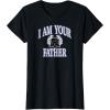 imageAmazon Essentials Star Wars Mens Darth Vader I Am Your Father Collegiate Crest TShirt Black SmallBlack