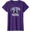 imageAmazon Essentials Star Wars Mens Darth Vader I Am Your Father Collegiate Crest TShirt Black SmallPurple
