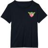 imageAmazon Essentials The Mandalorian Grogu Holding a Valentines Heart TShirtBlack