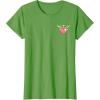 imageAmazon Essentials The Mandalorian Grogu Holding a Valentines Heart TShirtGrass Green