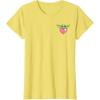 imageAmazon Essentials The Mandalorian Grogu Holding a Valentines Heart TShirtLemon Yellow