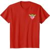 imageAmazon Essentials The Mandalorian Grogu Holding a Valentines Heart TShirtRed