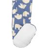 imageAmazon Essentials Unisex Toddlers and Babies Cotton SnugFit Footed Sleeper Pajamas  Discontinued Colors MultipacksPolar Bear
