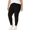 imageAmazon Essentials Womens Fleece Jogger Sweatpant Available in Plus SizeBlack