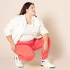 imageAmazon Essentials Womens Fleece Jogger Sweatpant Available in Plus SizeBright Pink