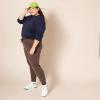 imageAmazon Essentials Womens Fleece Jogger Sweatpant Available in Plus SizeBrown Heather