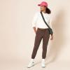 imageAmazon Essentials Womens Fleece Jogger Sweatpant Available in Plus SizeBrown Heather