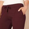 imageAmazon Essentials Womens Fleece Jogger Sweatpant Available in Plus SizeBurgundy