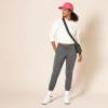 imageAmazon Essentials Womens Fleece Jogger Sweatpant Available in Plus SizeCharcoal Heather