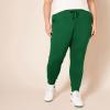 imageAmazon Essentials Womens Fleece Jogger Sweatpant Available in Plus SizeDark Green