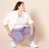 imageAmazon Essentials Womens Fleece Jogger Sweatpant Available in Plus SizeGrape