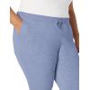 imageAmazon Essentials Womens Fleece Jogger Sweatpant Available in Plus SizeIndigo Blue Heather