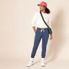 imageAmazon Essentials Womens Fleece Jogger Sweatpant Available in Plus SizeNavy Heather