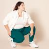 imageAmazon Essentials Womens Fleece Jogger Sweatpant Available in Plus SizeOlive