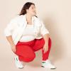 imageAmazon Essentials Womens Fleece Jogger Sweatpant Available in Plus SizeRed