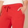 imageAmazon Essentials Womens Fleece Jogger Sweatpant Available in Plus SizeRed