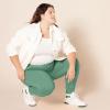 imageAmazon Essentials Womens Fleece Jogger Sweatpant Available in Plus SizeSage Green