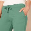 imageAmazon Essentials Womens Fleece Jogger Sweatpant Available in Plus SizeSage Green