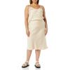imageAmazon Essentials Womens Georgette Slip Skirt Previously Daily RitualBeige