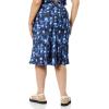 imageAmazon Essentials Womens Georgette Slip Skirt Previously Daily RitualBlue Abstract