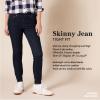 imageAmazon Essentials Womens MidRise Stretchy Skinny JeanBlack