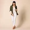 imageAmazon Essentials Womens MidRise Stretchy Skinny JeanWhite