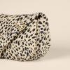 imageAmazon Essentials Womens Nylon Flap BagBeige Leopard Print