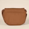 imageAmazon Essentials Womens Nylon Flap BagBrown