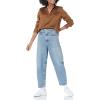 imageAmazon Essentials Womens RegularFit Satin Button Down Blouse Available in Plus SizeDark Chestnut Brown Leopard