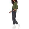 imageAmazon Essentials Womens RegularFit Satin Button Down Blouse Available in Plus SizeDark Olive